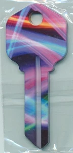 LIGHT SHOW PRINT KEY BLANKS KW-1 - Picture 1 of 1