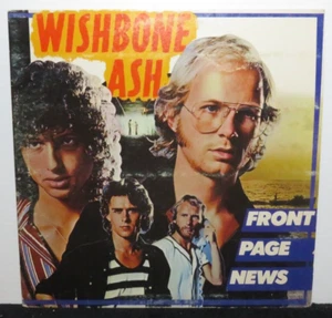 WISHBONE ASH FRONT PAGE NEWS (VG) MCA-2311 LP VINYL RECORD - Picture 1 of 6