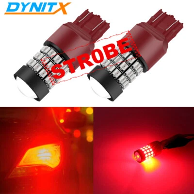 Bombilla de freno LED 3-FLASHING roja luz trasera exterior para Honda Odyssey 2005-2007 Foto 1 de 4