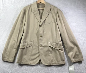 JOSEPH ABBOUD 100% Cotton Blazer Suit Jacket Mens Size Large BRAND NEW - Picture 1 of 12