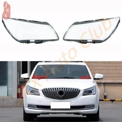 Faro delantero derecho+izquierdo carcasa de lente transparente + pegamento para Buick Lacrosse 2014-2016 n Foto 1 de 4