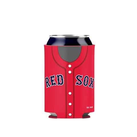 Boston Red Sox Primary Current Logo MLB Baseball Reversible 1 Can Cooler Cover