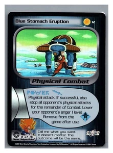 1x DBZ CCG AZUL ERUPCIÓN ESTÓMAGO 12 HOLO LÁMINA TRONCOS SAGA DRAGON BALL Z - Imagen 1 de 1