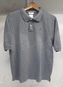 Mickey Mouse Men's Polo Shirt Walt Disney World Gray Golf Short Sleeve Size M - Picture 1 of 7