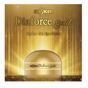 [Made In Korea] New MISKIN Diaforce Gold 60 sheets Hydro-Gel Eye Patch eye mask  - Picture 1 of 4