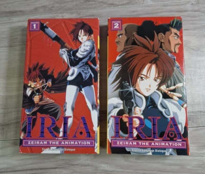 IRIA Zeiram The Animation VHS Volume 1, 2 Anime English U.S. Manga Corps 1996 - Image 1 of 4