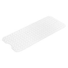 Tappetino antiscivolo vasca da bagno - tappeto 100x41cm rettangolare 191 ventose