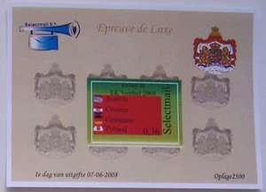 Stadspost Lelystad - Epreuve de Luxe EK voetbal (Football) 2008 Groep B (2) - Picture 1 of 1