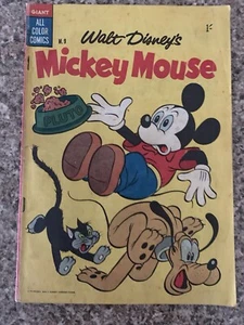 WALT DISNEYS MICKEY MOUSE M9  BY W.G PUB 1957   AGE  COMIC FINE - Bild 1 von 3