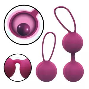 Kegal Excercise Balls Ben Wa Balls Kegal Balls Pelvic Floor Excerisers 3 Weights - Picture 1 of 5