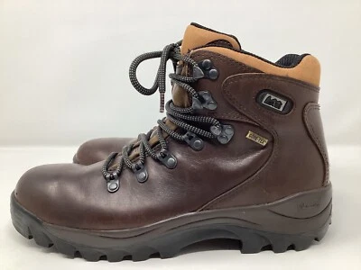 REI Goretex Brown Leather Women’s Hiking Boot Size 8 Gorpcore Outdoor Camping - Image 1 of 4