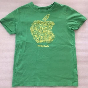 Apple Store #todayatapple grünes Camp-Logo-Shirt - kurzärmeliges T-Shirt für mittlere 7/8 Kinder - Bild 1 von 1