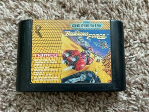 Burning Force for Sega Genesis - Cart Only, Good Condition, Tested and Works