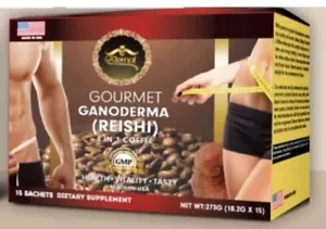 Coffee With Reishi Ganoderma 4 In 1 By Eternal Spirit. - Picture 1 of 5