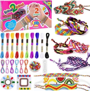 Friendship Bracelet Modacraft Making Toys for Girl , Friendship DIY Craft Kit fo - Picture 1 of 8