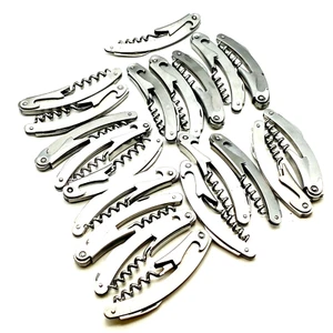 20 Pcs Waiter's Friend Corkscrew Wine Bottle Opener Cutter, Stainless Steel - Picture 1 of 9