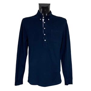 THESE GLORY DAYS BESPOKE TRIBUTE LOOK LONG SLEEVE PIQUE POLO SHIRT. SIZE: LARGE - Picture 1 of 7