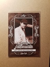 2016 Leaf Babe Ruth Collection Career Achievements #CA5 Babe Ruth YANKEES 