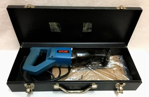 Sierra recíproca Ryobi RJ-100V doble aislamiento 120V 6 hojas estuche original - Imagen 1 de 10
