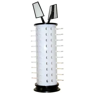 Espositore Professionale 40 pz per Occhiali da Sole Supporto Rotante Spinning con Specchi - Foto 1 di 3