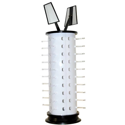 4056 Display 40 PCS for Sunglasses Stand Manual Rotating Spinning With Mirrors - Image 1 of 3