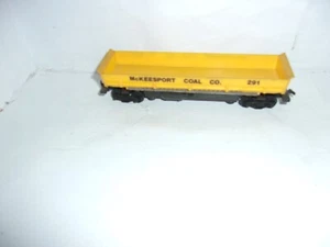 D7 (HO) tyco or life like-41' Weighted McKEESPORT COAL CO. 291 Side Dump car - Picture 1 of 3