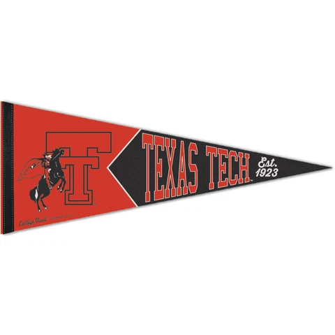WinCraft Texas Tech Red Raiders 12'' x 30'' Vault Logo Premium Pennant Cover