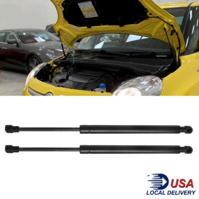 Pair Front Hood Lift Support Gas Spring Shock Struts For Fiat 500L 2014-2020 - Image 1 of 4