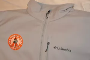 Monte Oklahoma State Cowboys Columbia Village Softshell Chaqueta HOMBRE XL NUEVA CON ETIQUETAS GRIS - Imagen 1 de 4
