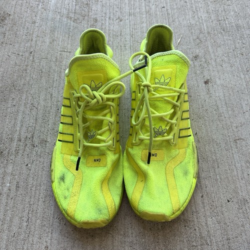 Sneaker Adidas verde neon da uomo taglia 11 5