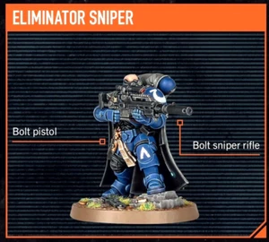 Eliminator Sniper Kill Team Starter Set Space Marines Heroes Warhammer 40K - Picture 1 of 2