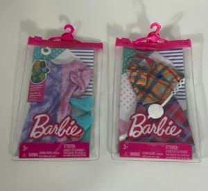 Lot OF 2 Mattel - Barbie Fashion Pack of Doll Clothes - Picture 1 of 8