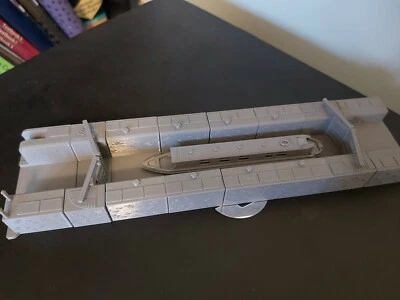 N Gauge Model Railway Canal Lock Scenery Kit Modular Lock Gates Narrowboat - Image 1 of 4