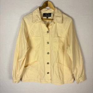 Torrid Cream Barn Jacket Chore Jacket Women Plus Size 1X Cotton Button Front - Picture 1 of 6