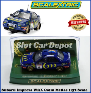 Scalextric Subaru Impreza WRX Colin McRae '95 Champion 1:32 Scale Slot Car C4428 - Picture 1 of 7