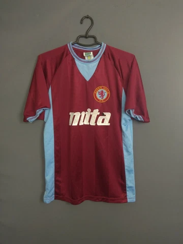 Aston Villa Jersey Home MEDIUM Shirt Retro Replica Score Draw ig93 Cover