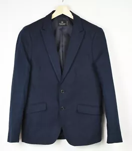 Scotch & Soda Blazer Herren M Leinen Mischung Spitze Revers Gefüttert - Bild 1 von 10