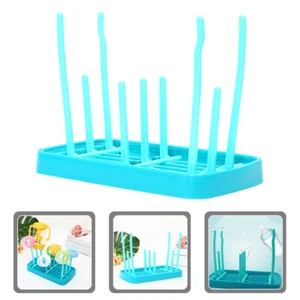  Baby Bottle Organizer Drainer Portable Drying Rack Newborn Countertop - Picture 1 of 12