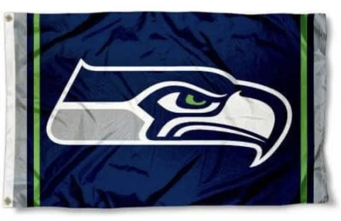 Seattle Seahawks Flag 3x5 Cover