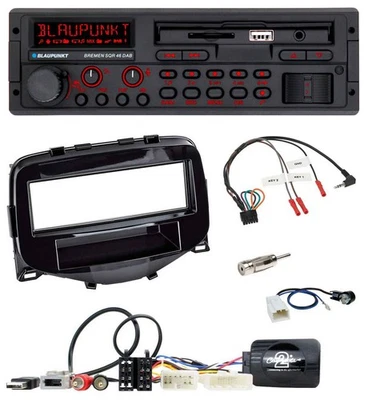 Blaupunkt SD Lenkrad USB Bluetooth DAB Autoradio für Toyota Aygo 2014-2021 - Bild 1 von 4
