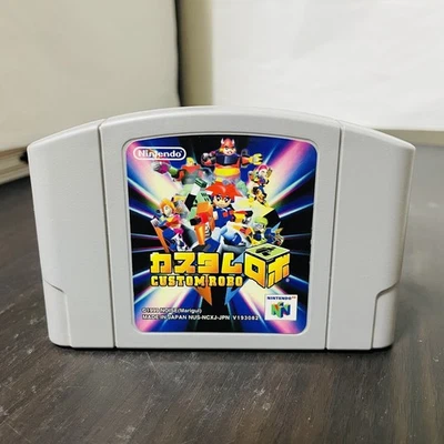 Custom Robo Nintendo 64 Noise 1999 NUS-NCXJ-JPN Japanese Version Action Retro - Image 1 of 4