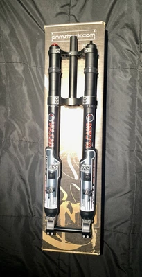 DNM USD-8 Volcano Inverted Suspension Fork ~160mm 1-1/8” 20x110mm Axle 26” 24” - Image 1 of 4