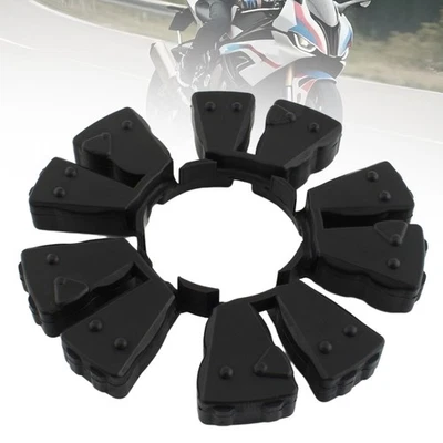 Amortiguadores de cubo de rueda trasera de 2 piezas para BMW S1000RR 2019-2025 y S1000R 2021-2025 de goma Foto 1 de 4