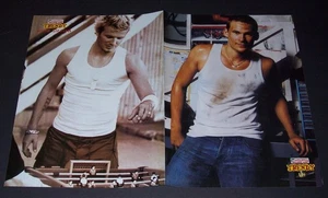 DAVID BECKHAM-LEE RYAN-BLUE--ILHAN MANSIZ-FOOTBALL Turkish 2003 CF POSTER 53173 - Picture 1 of 2