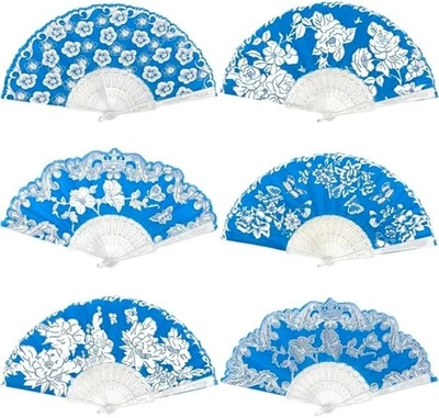 Bolsas de organza brillantes 24 piezas (VENTILADORES NO INCLUIDOS) para ventilador de mano/SOLO BOLSAS/BOLSAS  Foto 1 de 2