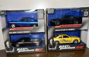 Fast & Furious 69 Camaro & 68 Charger Widebody+Nissan SKYLINE GTR (R32) & (R33) - Picture 1 of 4