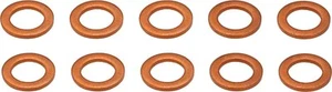 Hope 6mm Copper Seal Washer Bag Of 10 Bicycle Hydraulic Brake Banjo Bolt Washers - Picture 1 of 1