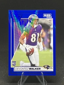 2024 Zenith Devontez Walker Blue Red Zone 1/25 RC #128 First On Print - Picture 1 of 2
