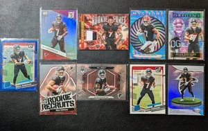 2023 Panini Bijan Robinson 9 Cards Lot Rookie Atlanta Falcons RC NFL Patch /99 - Bild 1 von 6