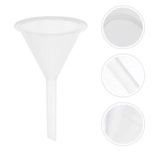 5 Pcs Plastic Funnel Bottle for Liquid Transfer Filter Funnels Pour - Picture 1 of 12